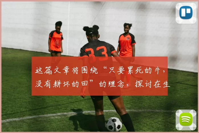 这篇文章将围绕“只要累死的牛，没有耕坏的田”的理念，探讨在生活和工作中，努力和付出的价值。通过实例和故事，论述坚持不懈的努力如何最终带来丰厚的回报。